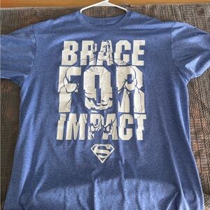 Blue Superman Graphic T-Shirt